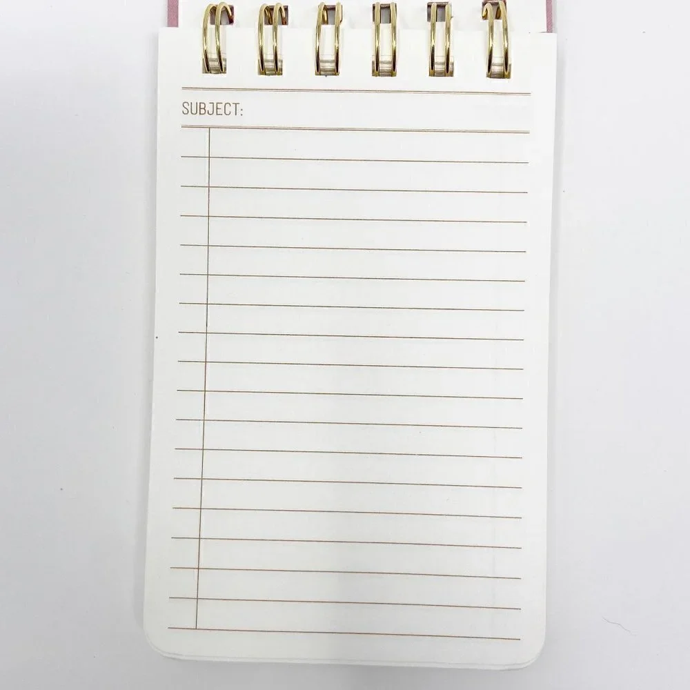 DESIGNWORKS INK | Suede Cloth Covered Notepad - Radiant Rainbow
